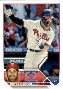 2023 Topps Philadelphia Phillies #PHI-1 Bryce Harper Philadelphia Phillies - Picture 1 of 2