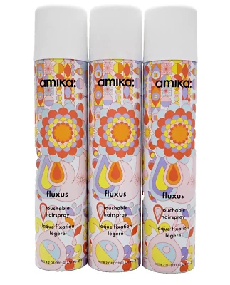 Amika Fluxus Touchable Hairspray 8.2 fl oz 3 Pack - Image 1 of 4