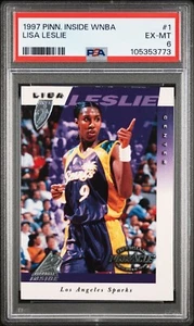 1997 Pinnacle Inside WNBA Lisa Leslie (RC) #1 – Hall of Fame Rookie! - Picture 1 of 2