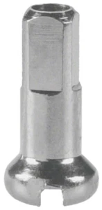 DT Swiss Standard Spoke Nipples - Brass, 2.0 x 12mm, Silver, Box of 100 - Picture 1 of 1