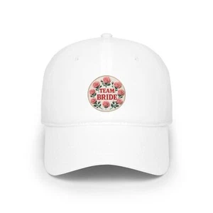 Cappello-Team Sposa-Berretto da Baseball a Basso Profilo, Matrimonio, Accessorio per Feste Nuziali - Foto 1 di 9