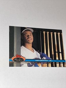 1991 Topps Stadium Club Baseball #270 Ken Griffey Jr Seattle Mariners