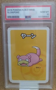 2019 Pokemon Old Maid Slowpoke Japanese PSA 10 GEM MINT - Picture 1 of 2