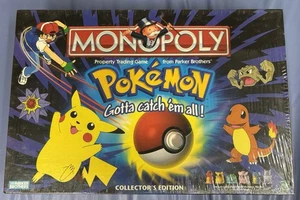 Pokemon Monopoly Juego de Mesa Sellado de Fábrica Edición Coleccionista - 1999 - Imagen 1 de 8