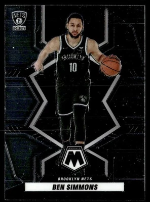 2021-22 Panini Mosaic Ben Simmons Brooklyn Nets #9 - Image 1 of 2