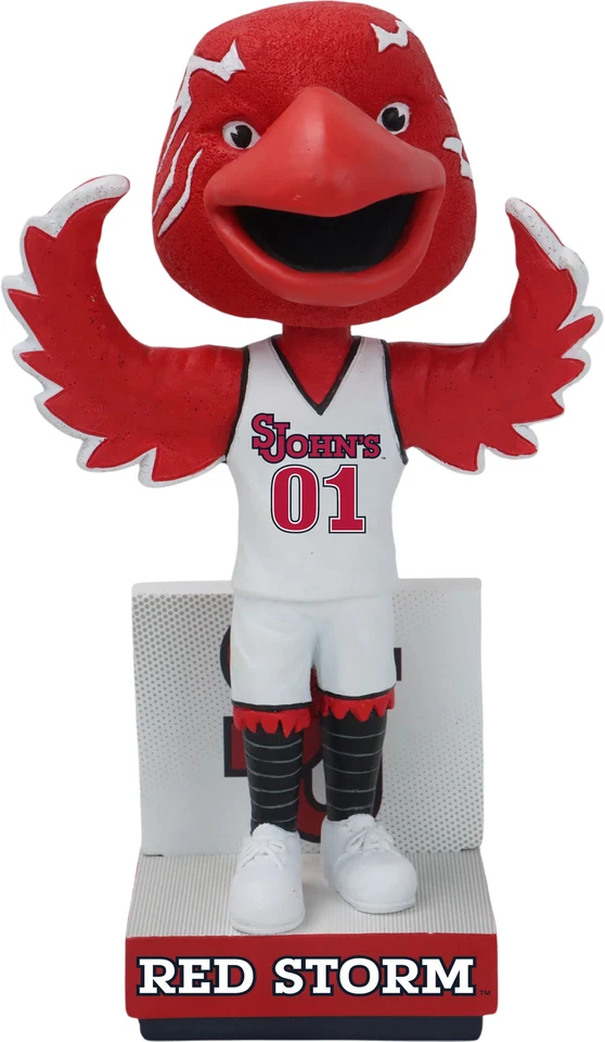 Johnny Thunderbird St. John's Red Storm Current Mascot Bobblehead NCAA College - Image 1 of 1