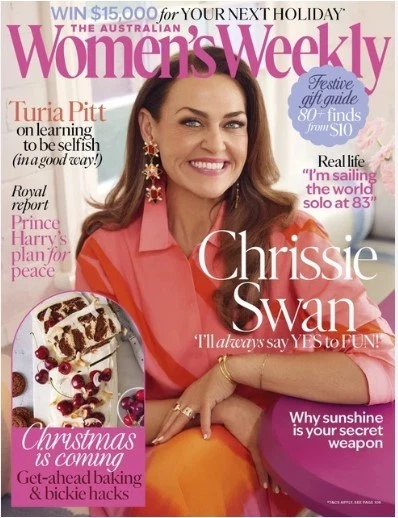 Australian Women's Weekly Magazine issue Dec 2025/ CHRISTMAS IS COMING - Image 1 of 3