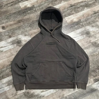 Vintage Y2K Brown Harley Davidson Bar and Shield Hoodie Size XS - Image 1 of 4