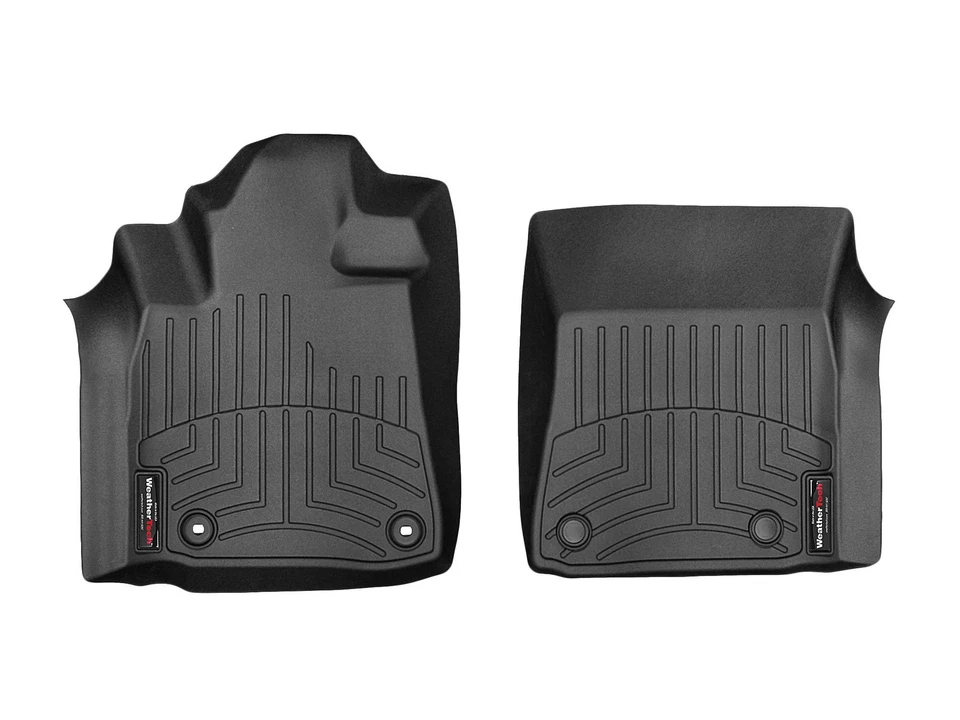 WeatherTech FloorLiner for 2012-2013 Toyota Tundra - 1st Row, Black - Image 1 of 4