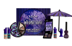 NYX Professional Makeup Wednesday Addams Full Complete Collection Vault Kit Set - Picture 1 of 3