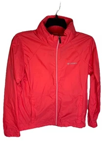 Columbia Switchback III Women's Size Large Jacket Hooded Rain Coat Pink NWT - Picture 1 of 8