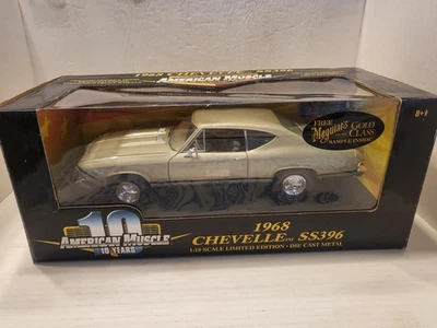 1/18 ERTL AMERICAN MUSCLE  1968 CHEVY CHEVELLE SS 396 - Image 1 of 4