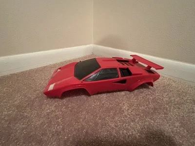 Tyco Lamborghini Countach Twin Turbo Rojo Carrocería Lote #2 Foto 1 de 4