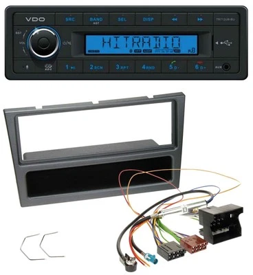 VDO Bluetooth AUX USB MP3 Autoradio für Opel Corsa C Meriva Vectra C Signum ab 2 - Bild 1 von 4
