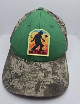 Gorra/sombrero Bass Pro Shops Believe Bigfoot UFO camuflaje trasero a presión - juvenil OSFM Foto 1 de 4