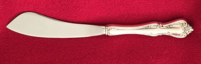 Esparcidor de cuchillo para servir mantequilla Towle Debussy Silver Master 6 7/8" Foto 1 de 4