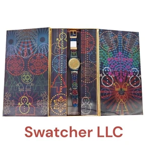 Orologio Swatch LUCINFESTA SUOZ201S 2015 X-Mas Specials Edizione Limitata Numerata - Foto 1 di 15