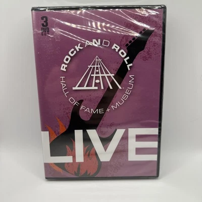 Time Life Rock and Roll Hall of Fame Museum Live (3-DVD Set) ~ New & Sealed - image 1 of 4