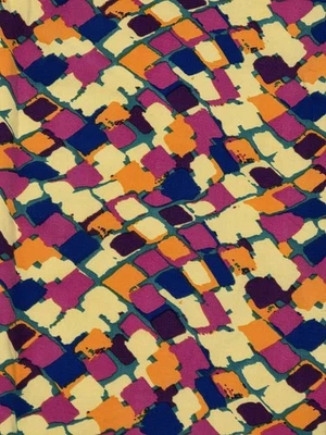 Lularoe TC Leggings NWOT- Geometric Print- Yellow, Pink, Orange, Blue, Green - Image 1 of 3