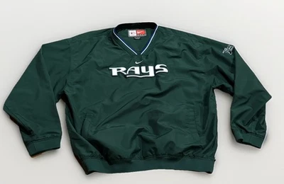 Винтажный Nike Tampa Bay дьявола лучи куртка 2XL центр свуш ветровка редкая - Изображение 1 из 4