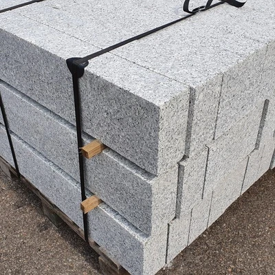 Granit Bordstein Naturstein 10 x 20 x 100 cm Leistenstein grau - Bild 1 von 4