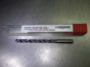 YG1 Dream Drills 11/32" Kühlmittel Thru Hartmetall Bohrer 10mm Schaft DHS93830 (LOC2988D - Bild 1 von 4
