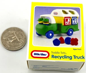 NEW MGA Miniverse Little Tikes Series 3 Miniature Dollhouse Toy Recycling Truck - Picture 1 of 1
