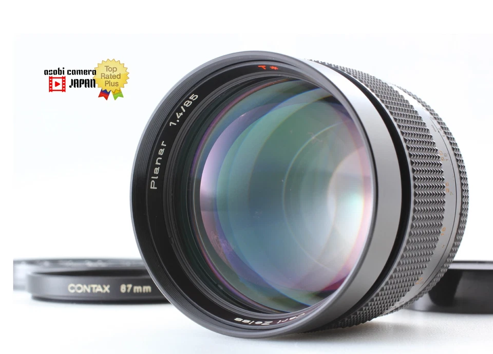 AEG [ MINT ] Contax Carl Zeiss Planar T* 85mm f/1.4 Lens C/Y Mount From JAPAN - Image 1 of 4