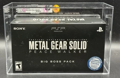Metal Gear Solid Peace Walker Big Boss Pack Handheld PSP 3000 Sealed New VGA 85+ - Image 1 of 3