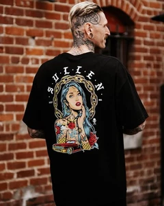 SULLEN CLOTHING TO DIE FOR TATTOO ART STANDARD BLACK T-SHIRT - Picture 1 of 4