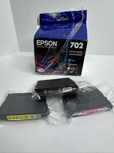 Epson 702 T702120-BCS Tintenpatrone Combo (Gelb Cyan Magenta) (KEIN BLAU) - Bild 1 von 2
