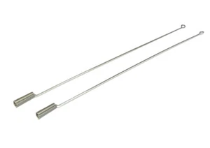 Heng Long 1/24 RC Battle Tank Antenna Spring Whip Accessories Part 12.5cm 2pcs - Picture 1 of 4