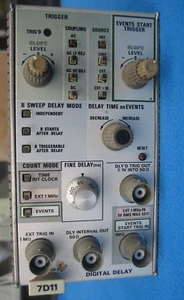 Tektronix 7D11 inserimento digital delay plug-in DIFETTOSO - Foto 1 di 5
