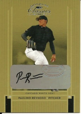 2005 Donruss Classics Paulino Reynoso 204 White Sox 0336/1200 - Image 1 of 2