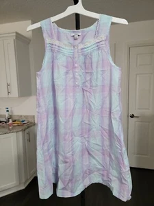 Camicia da notte senza maniche Croft & Barrow da donna nuova con difetti. Vedi ultima foto. - Foto 1 di 5