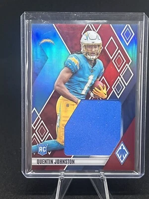 2023 Phoenix Football Quentin Johnston Rookie Patch /125 - Image 1 of 2