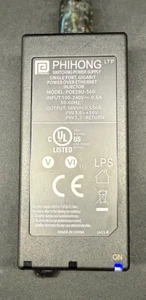 Inyector de fuente de alimentación Phihong POE29U-560 56V puerto único Gigabit POE 10/100/1000 - Imagen 1 de 5
