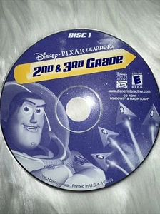 Disney/Pixar Learning: 2nd & 3rd Grade (Jewel Case Edition) (PC, 2004) DISC ONLY - Picture 1 of 1