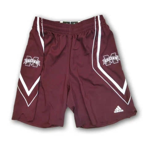 Mississippi State Bulldogs Men's Burgundy Drawstring Shorts Cover