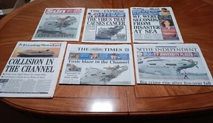 Norwegian Dream NCL Cruise Ship Collision Newspapers  From England   - Picture 1 of 8