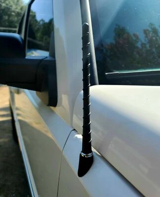 7" Short Rubber Spiral Antenna Mast Radio AM/FM for JEEP COMMANDER 2006-2010 New - Image 1 of 4