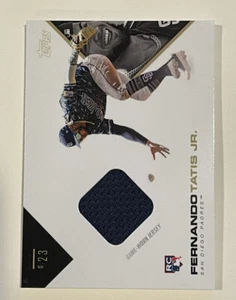 2019 Topps X Tatis Jr. 0.23 Game-Worn Jersey Relic RC #R7 San Diego Padres - Picture 1 of 2