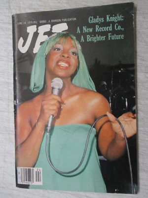 JET MAGAZINE JUNE 14, 1979 GLADYS KNIGHT NEW RECORD BRIGHTER FUTURE NO LABEL - Image 1 of 2