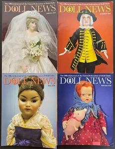 2020 UFDC Doll News Magazine - Full Year - Spring, Summer, Fall & Winter issues - Picture 1 of 4