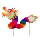 Chinese Paper Dragon Pick 3D Decoration for Wedding New Year Spring Festival