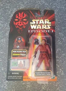 New - Naboo Royal Guard from Star Wars Episode I. Complete with CommTech Chip - Picture 1 of 2