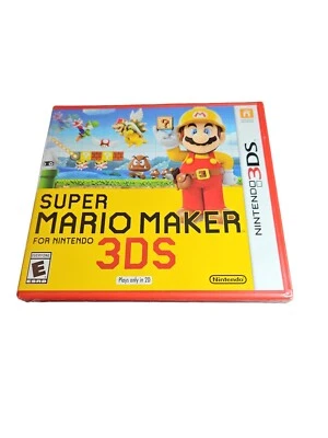 Super Mario Maker 3DS (World Edition) оригинальный в заводской упаковке - Изображение 1 из 3