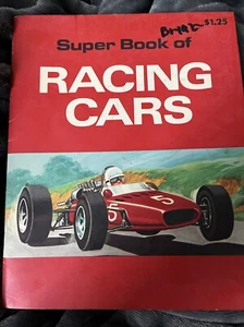 Vintage 1978 Super Buch der Rennwagen von Michael Shulan Softcover illustriert - Bild 1 von 3
