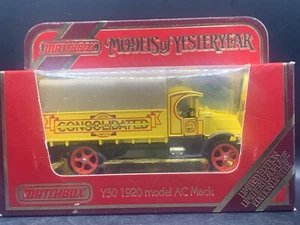 Matchbox Yesteryear Y-30 1920 AC Mack Truck (England) - Picture 1 of 2