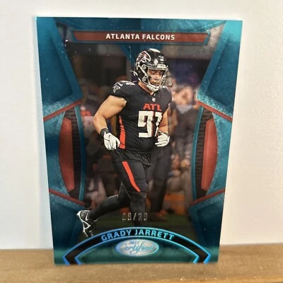 2023 Panini Certified -  Mirror Teal #7 Grady Jarrett /20 - Image 1 of 3